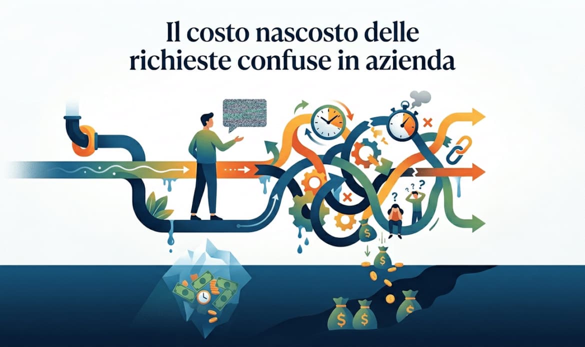 Il costo nascosto delle richieste confuse in azienda