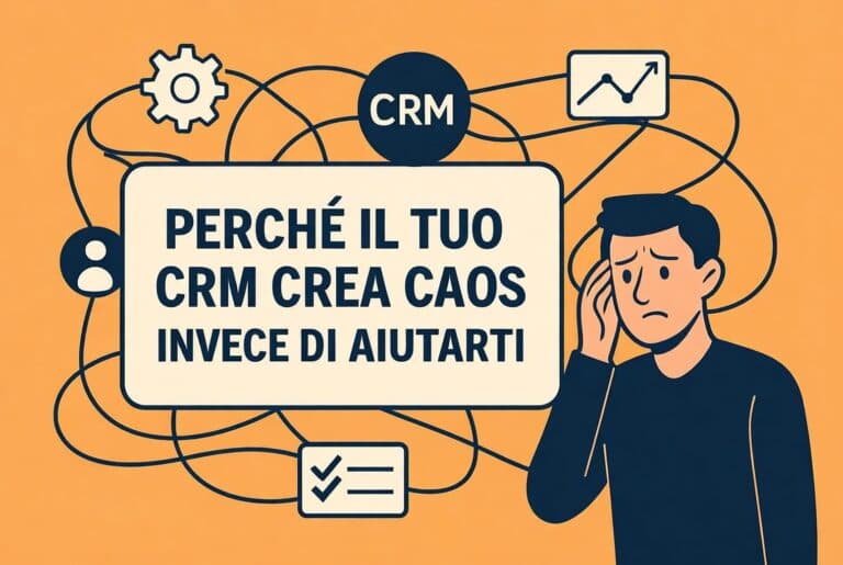 Perchè il tuo CRM crea caos invece di aiutarti