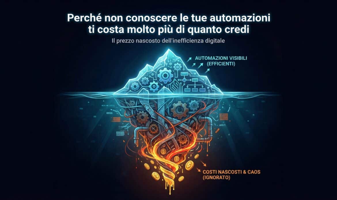 Perché non conoscere le tue automazioni ti costa molto più di quanto credi