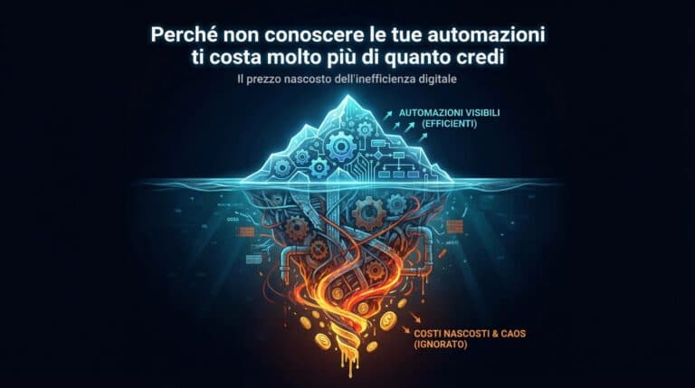 Perché non conoscere le tue automazioni ti costa molto più di quanto credi