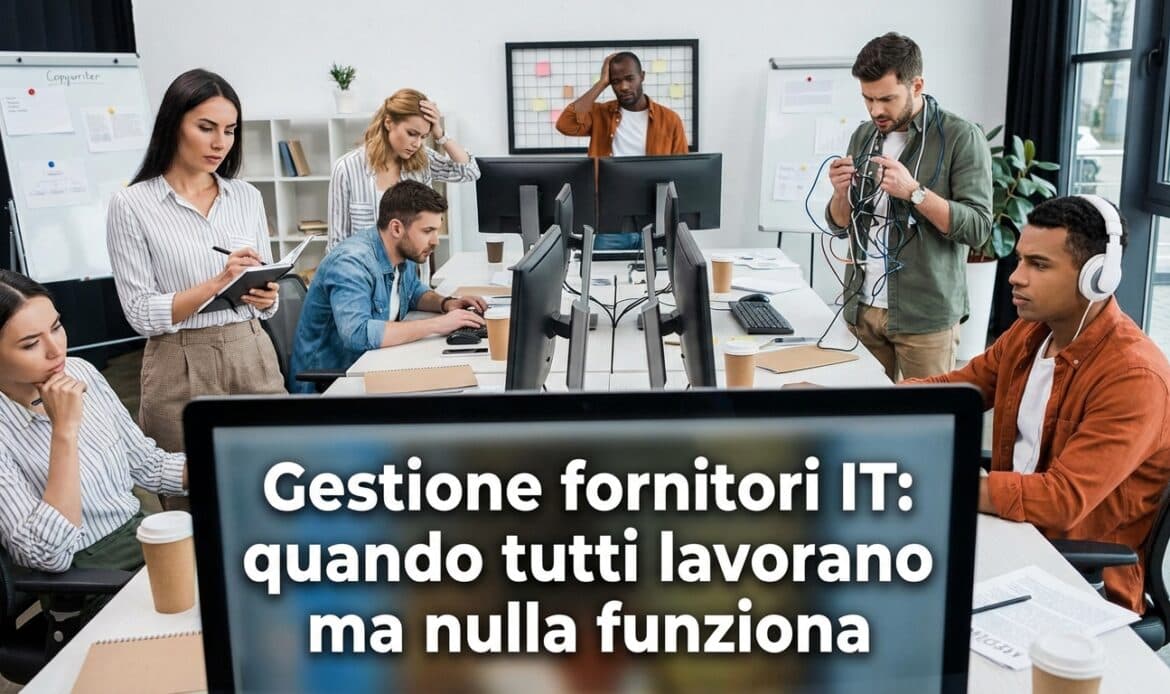 Gestione fornitori IT: quando tutti lavorano ma nulla funziona