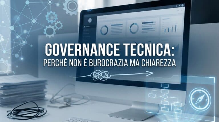 Governance tecnica: perché non è burocrazia ma chiarezza