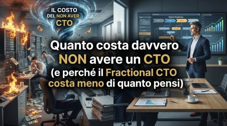 Quanto costa davvero NON avere un CTO