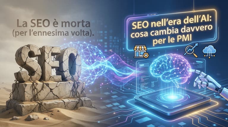 La SEO è morta (per l’ennesima volta). SEO nell’era dell’AI: cosa cambia davvero per le PMI