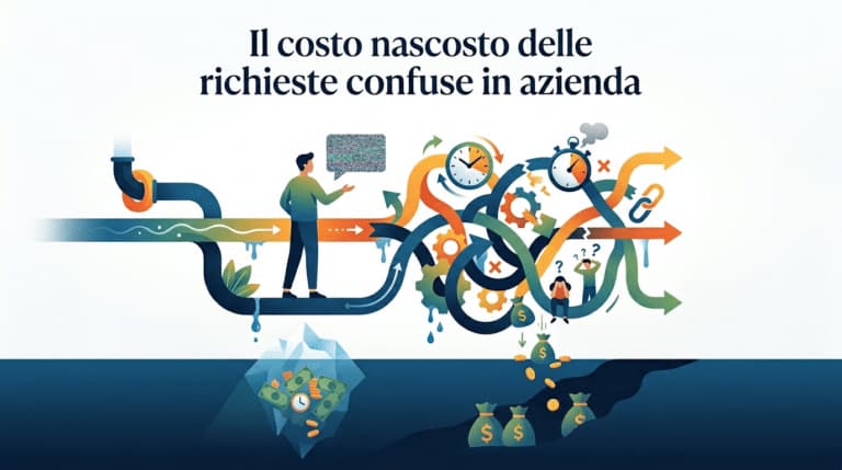 Il costo nascosto delle richieste confuse in azienda