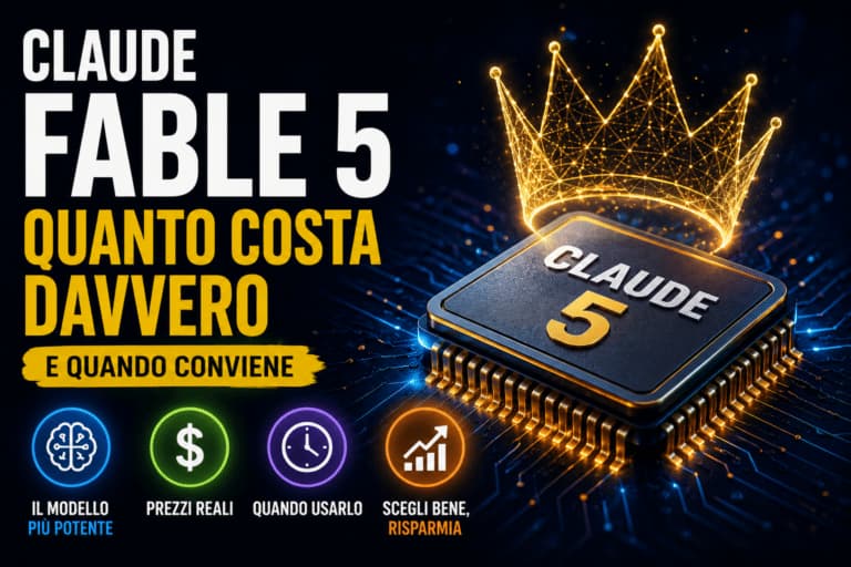 Claude Fable 5: quanto costa davvero il modello AI più potente (e quando conviene)