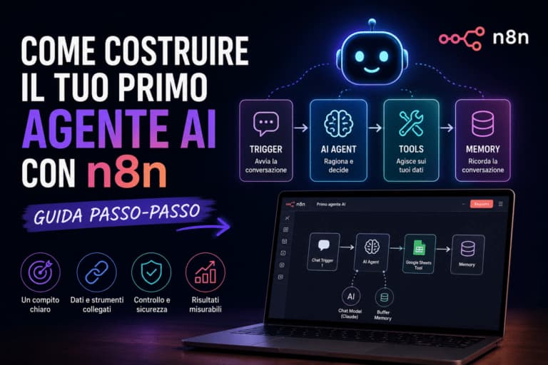 Come costruire il tuo primo agente AI con n8n (guida passo-passo)