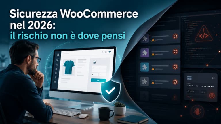 Sicurezza WooCommerce nel 2026: il rischio non è dove pensi