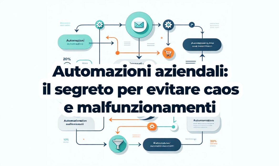 Automazioni aziendali: il segreto per evitare caos e malfunzionamenti