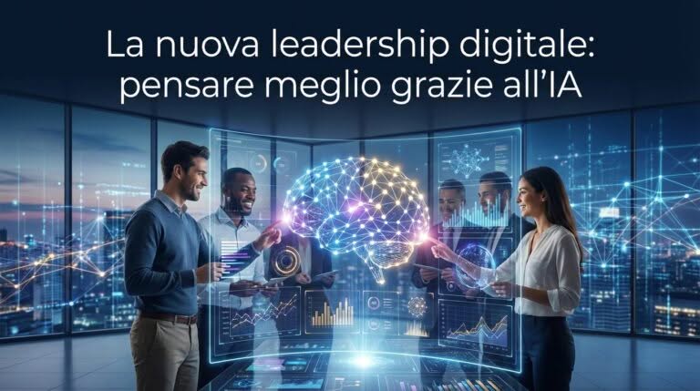 La nuova leadership digitale: pensare meglio grazie all’IA