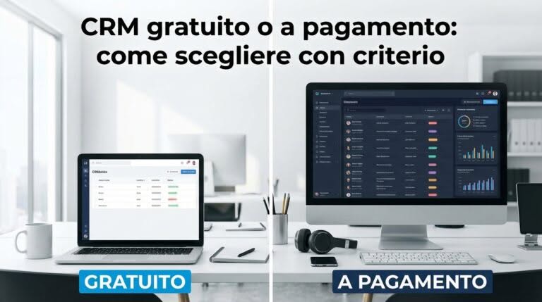 CRM gratuito o a pagamento: come scegliere con criterio