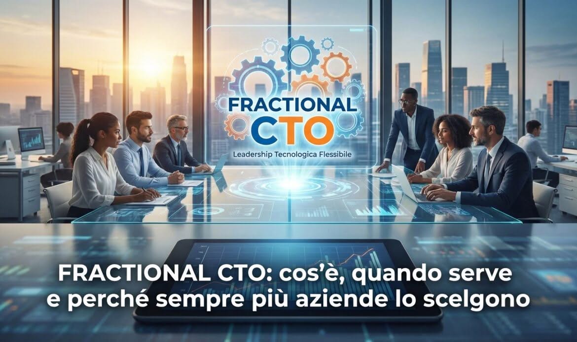 Fractional CTO: cos’è, quando serve e perché sempre più aziende lo scelgono