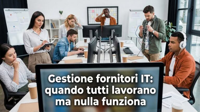 Gestione fornitori IT: quando tutti lavorano ma nulla funziona