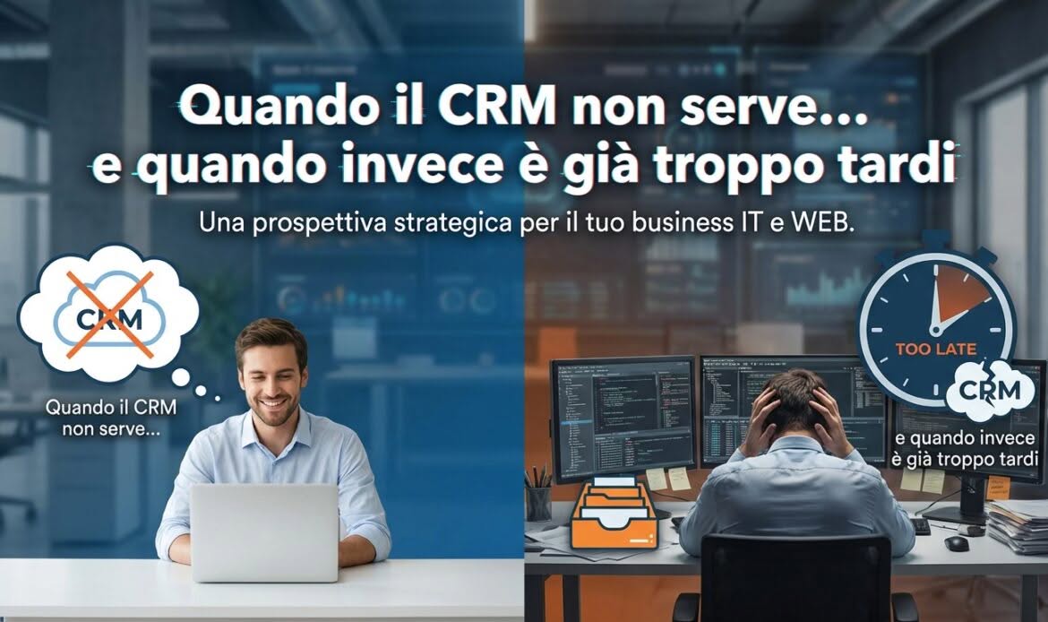 Quando il CRM non serve… e quando invece è già troppo tardi