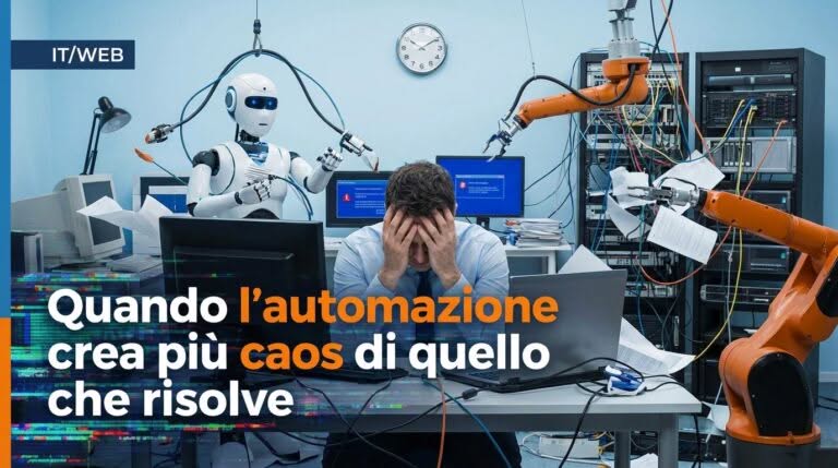 Quando l’automazione crea più caos di quello che risolve