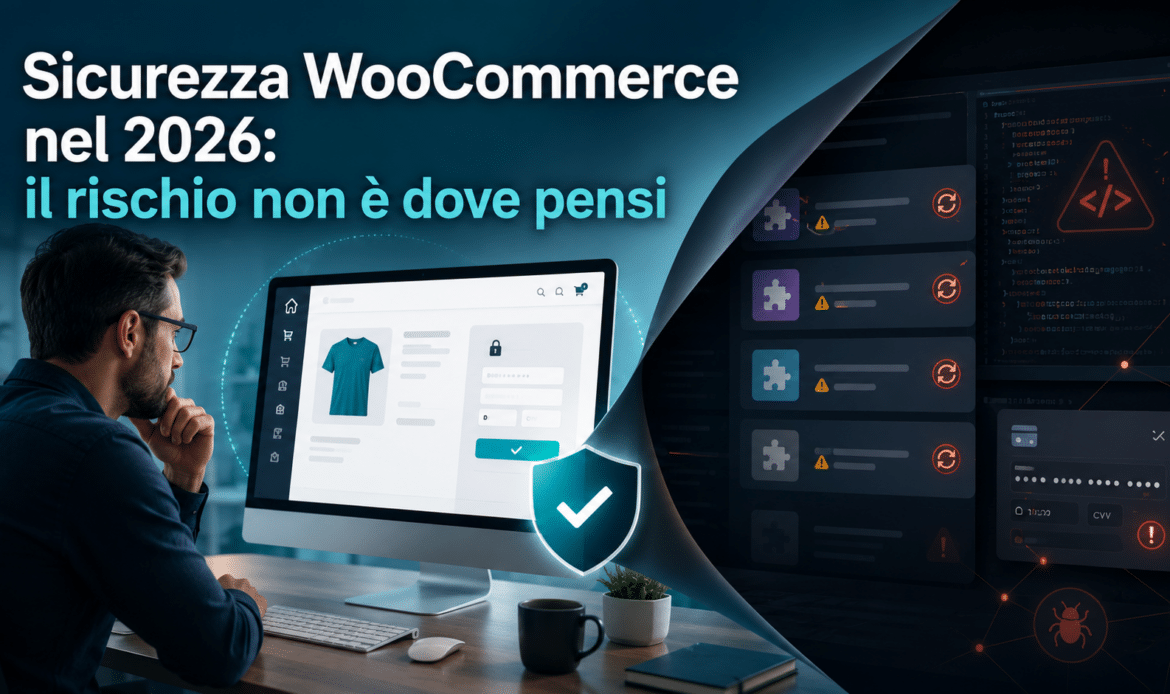 Sicurezza WooCommerce nel 2026: il rischio non è dove pensi