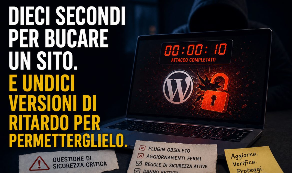 Dieci secondi per bucare un sito