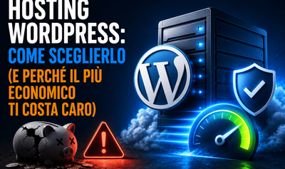 Hosting WordPress: come sceglierlo (e perché il più economico ti costa caro)